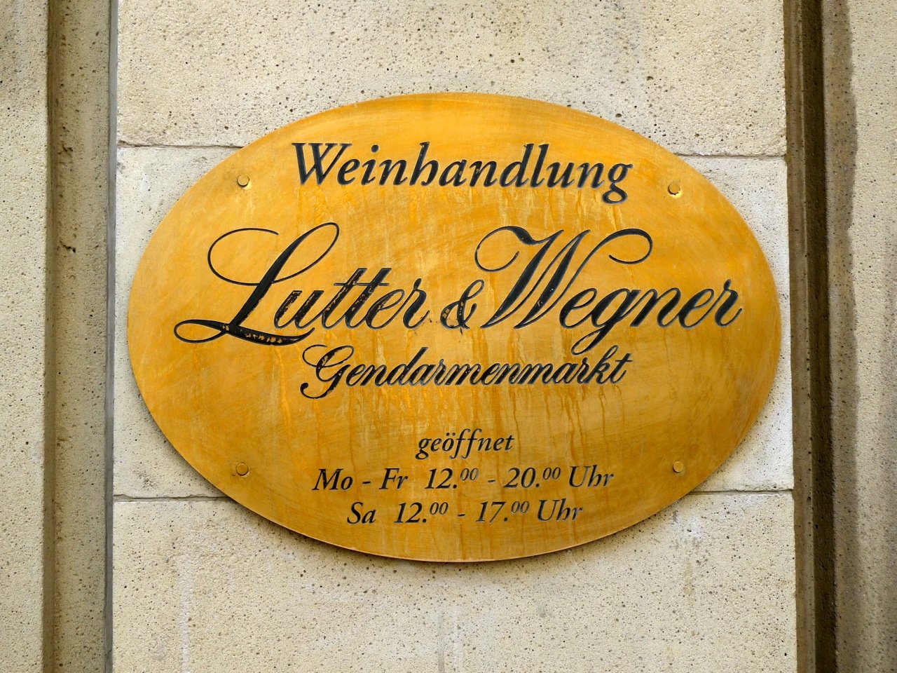 Onde comer em Berlim?-Lutter & Wegner