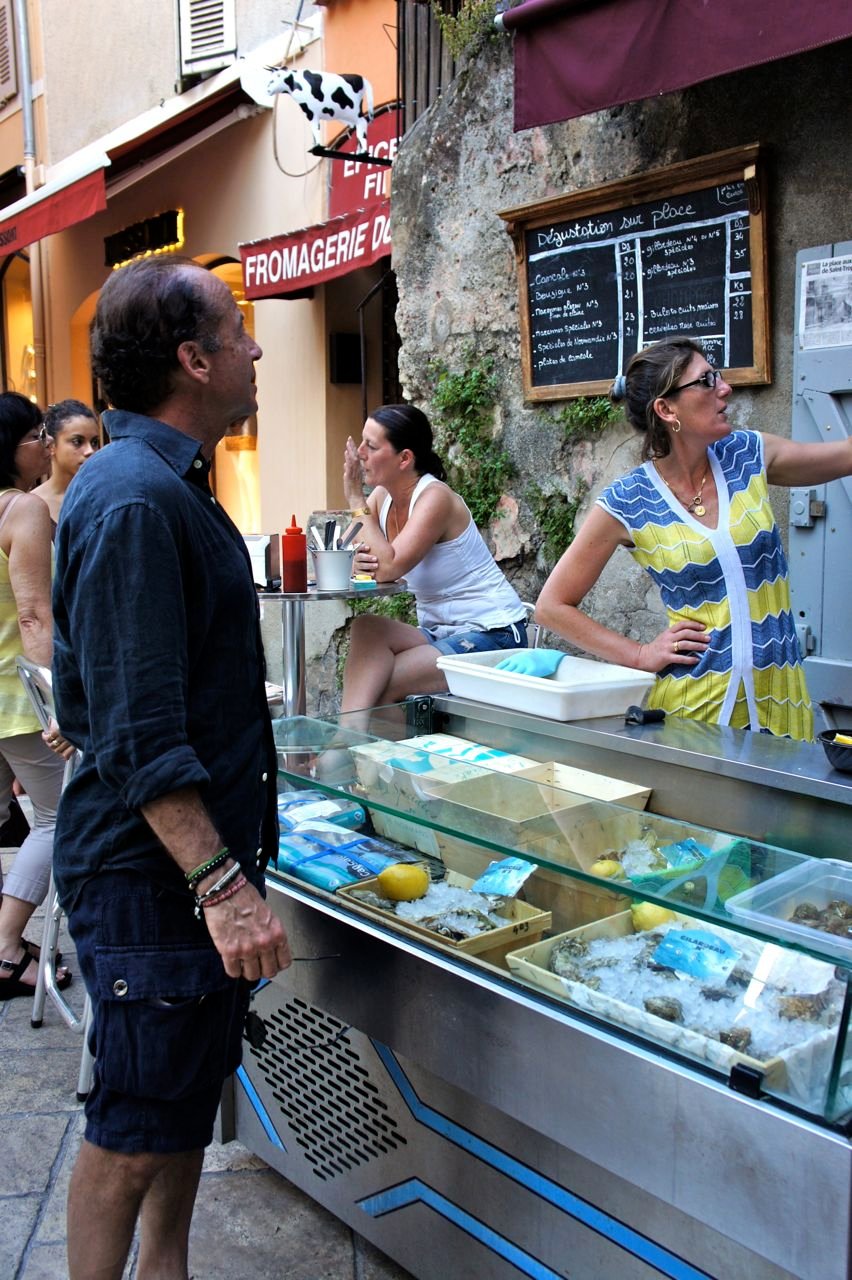 St. Tropez: ostras!