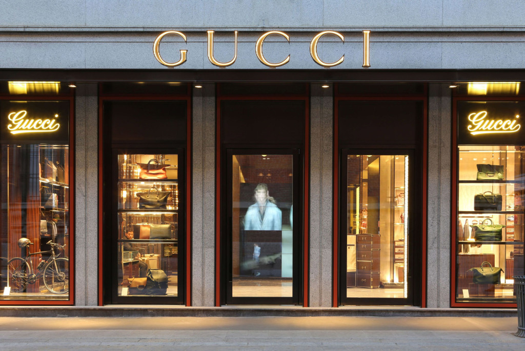 A nova boutique masculina da Gucci no bairro boêmio de Brera em Milão