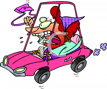 0511-0809-0313-0828_Woman_with_Road_Rage_clipart_image.jpg