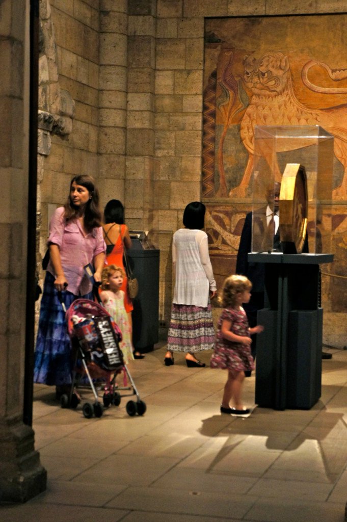 O museu é espaço para crianças também...