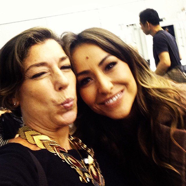Ela me disse que segue o blog e Instagram!!! Eu desmaiei..Ploft!