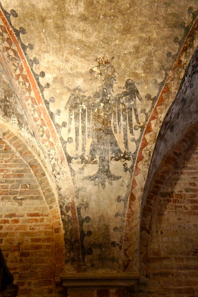 O "afresco" da águia imperial da época de Barbarossa