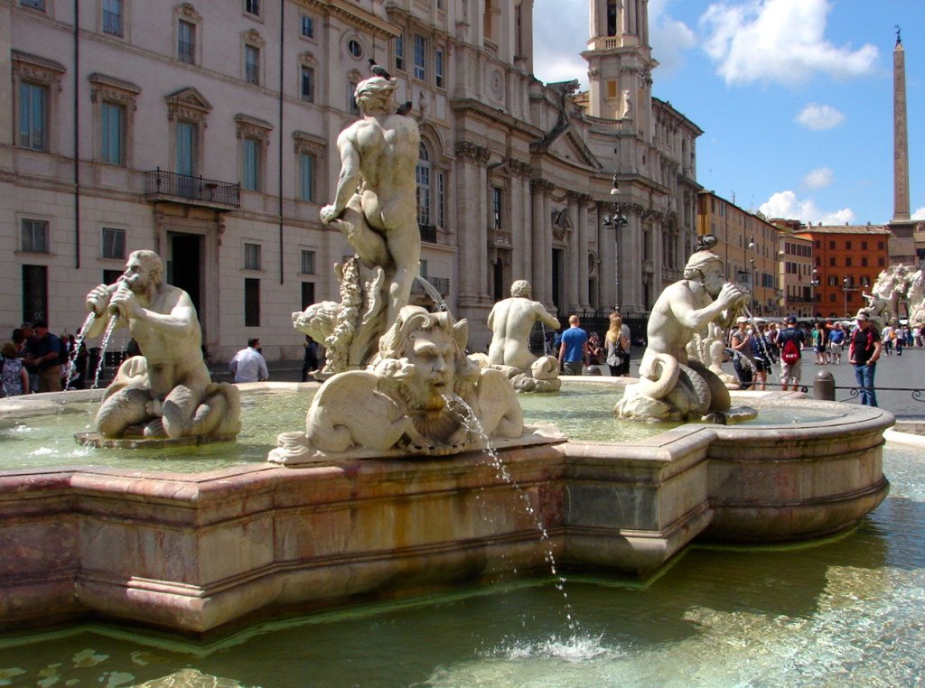 Um pouco da Piazza Navona