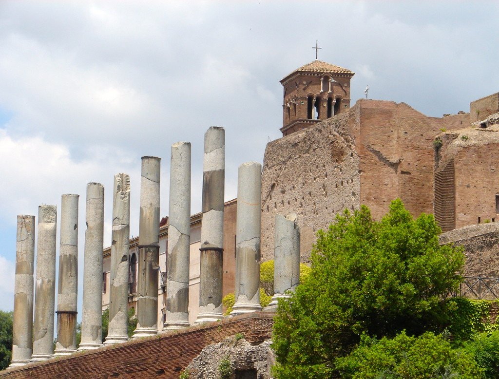 Quem inventou as colunas? Só podem ter sido os romanos...