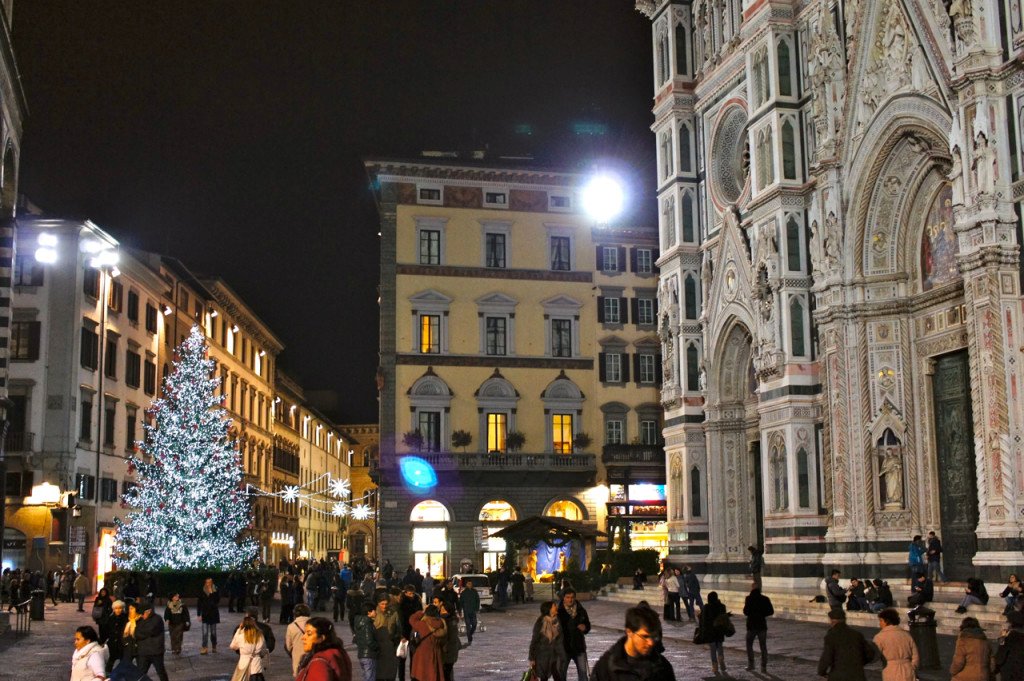 O hotel fica pertinho da Piazza de Duomo.