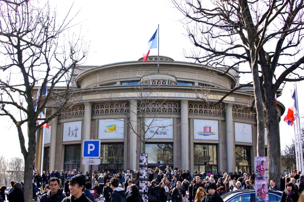 O Palais D'Iena onde é o desfile da Miu Miu