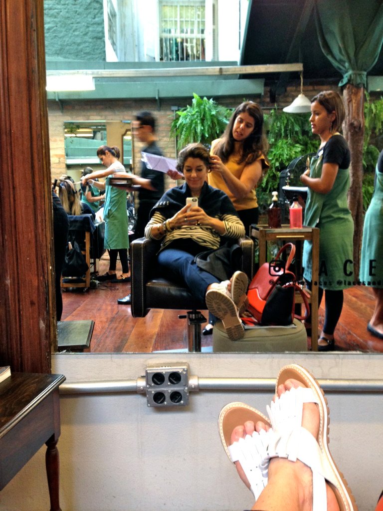 Primeiro a análise do cabelo por Cris, a filha da fundadora e pessoa maravilhosa!