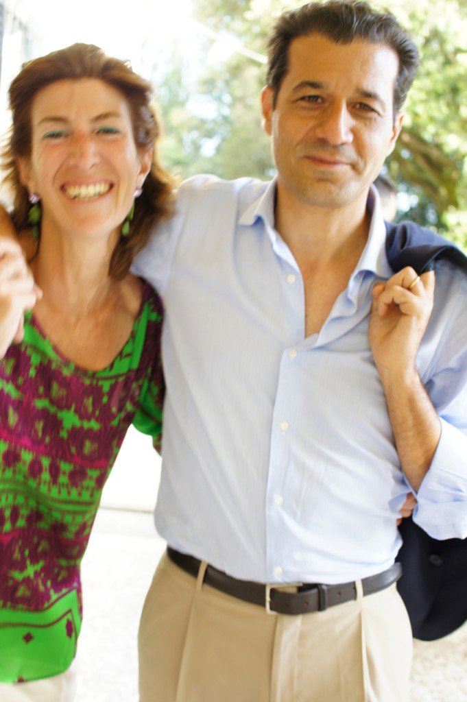 Os nossos anfitriões!  Alessandra e Realdo
