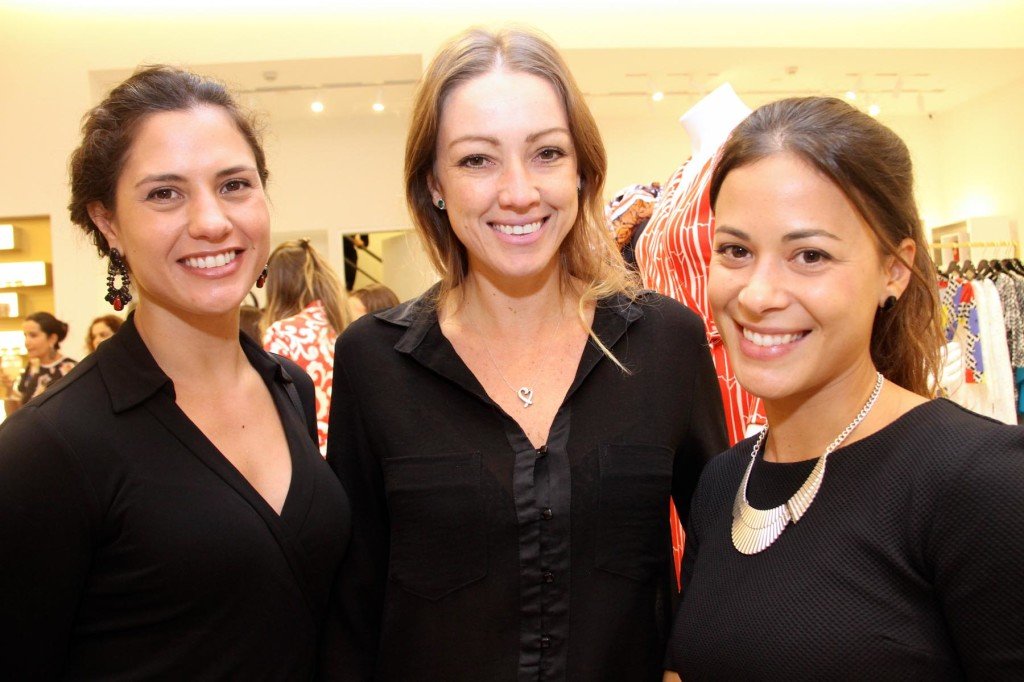 Fabiana Preti, Juliana Puglise e Marcia Atacho