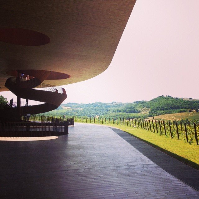 Segundo dia de Costanza e Marilu na Toscana: Cantina Antinori