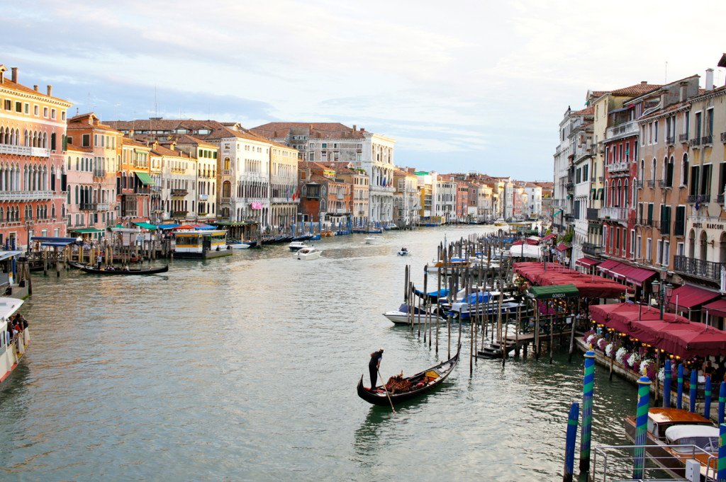 Vista da Ponte di Rialto