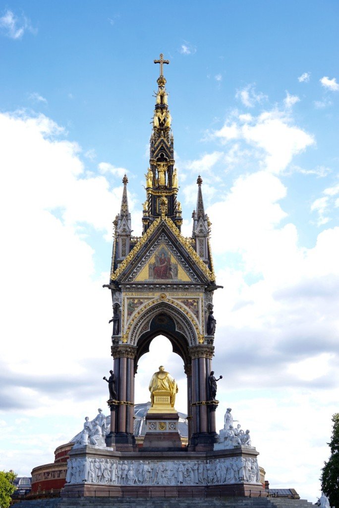 Albert Memorial de trás...