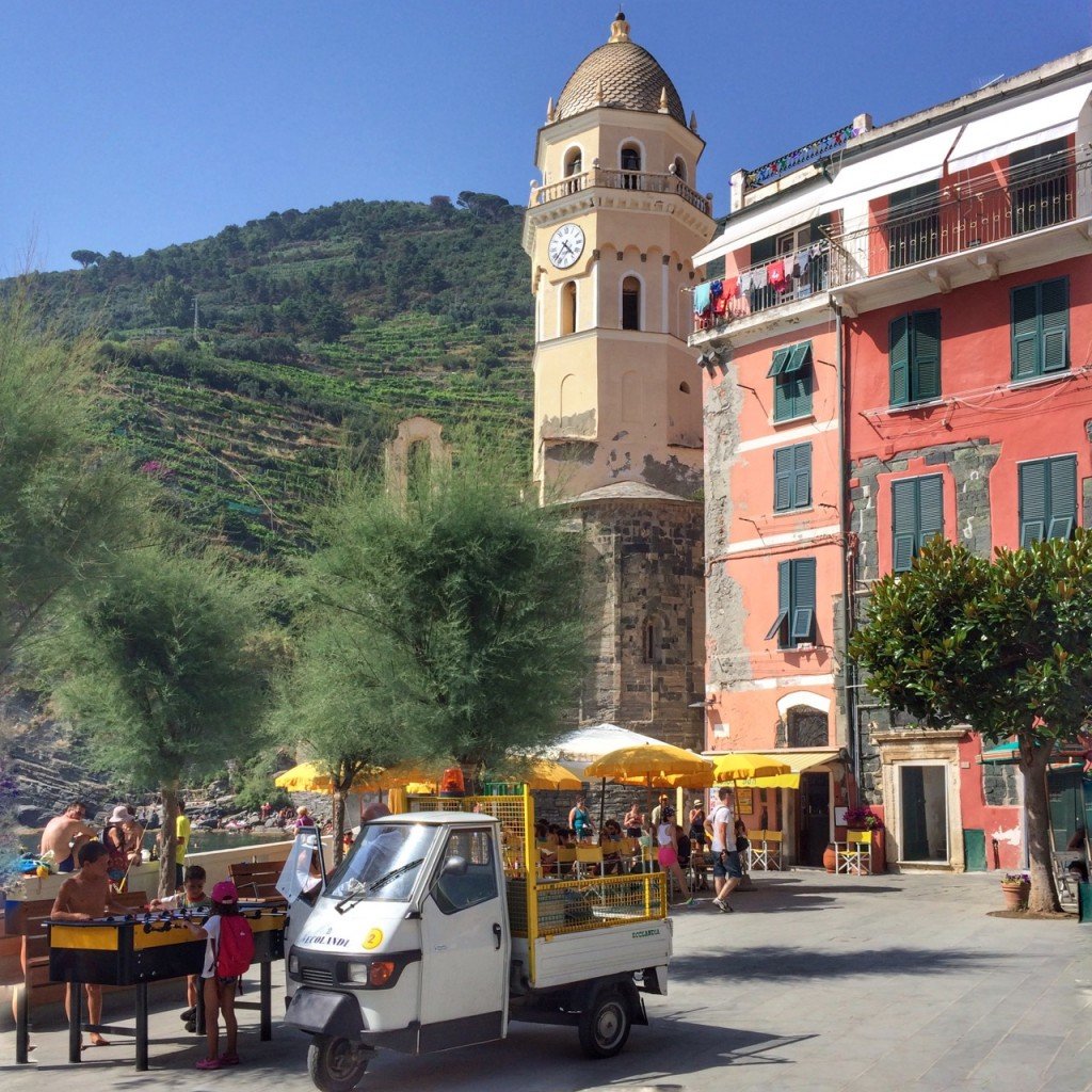 Vernazza, uma das cidades das Cinque Terre...