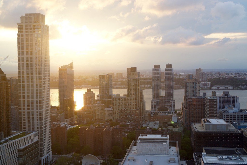 A vista para o Lincoln Center!!