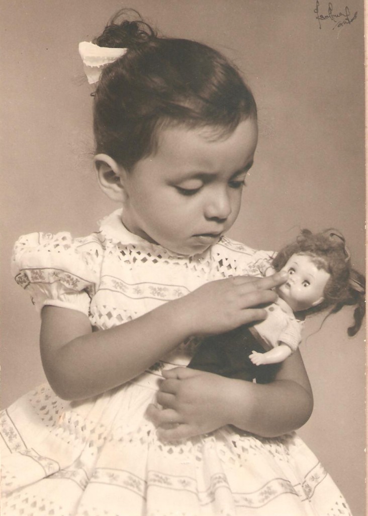 Eu aos quatro anos de idade - 1960