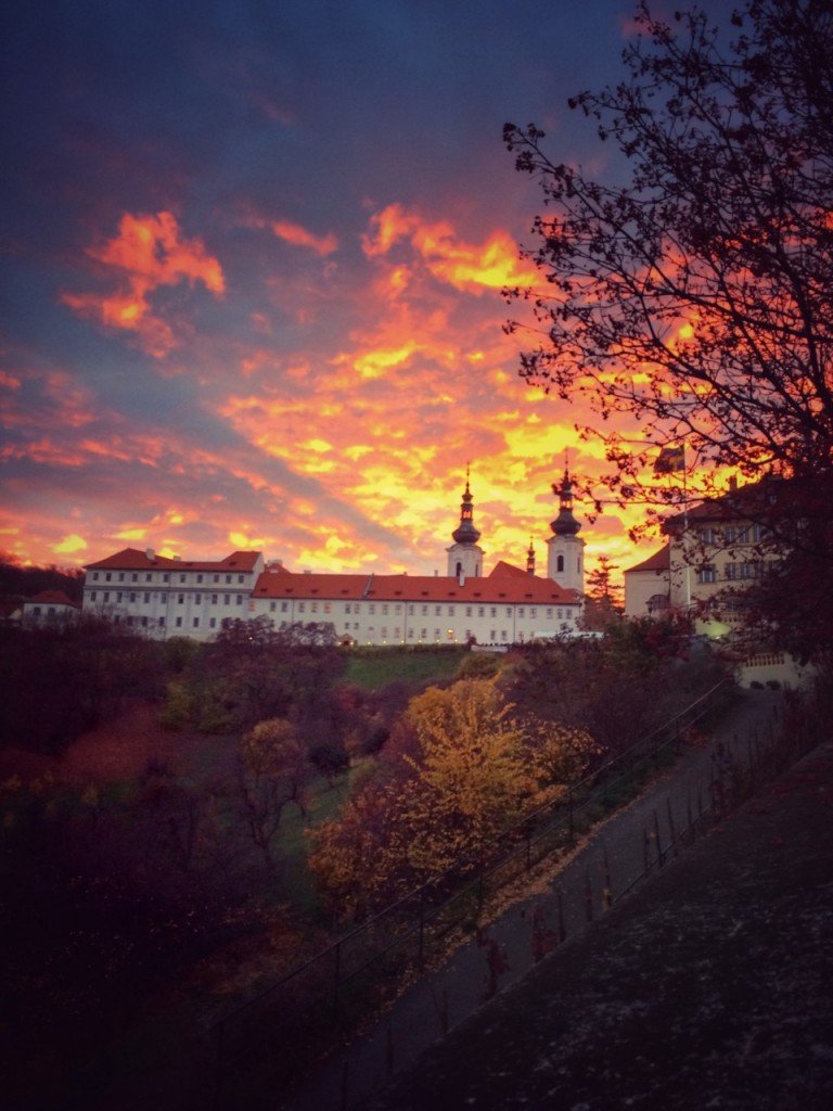 O castelo de Praga