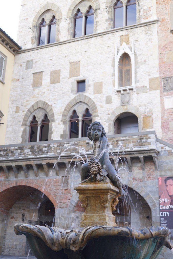 A praça do Palazzo é maravilhosa!