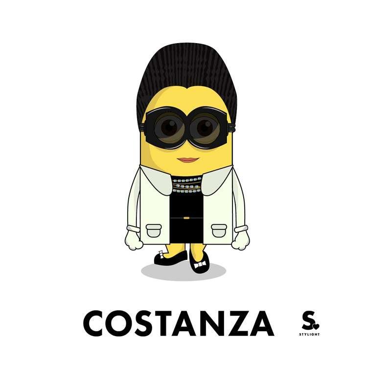 Costanza como Minion pela Stylight