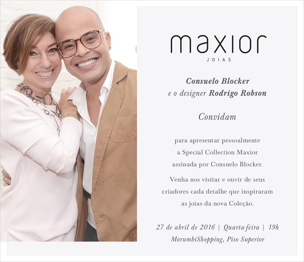 Evento Maxior dia 27, quarta em SP! Para quem perdeu o outro…