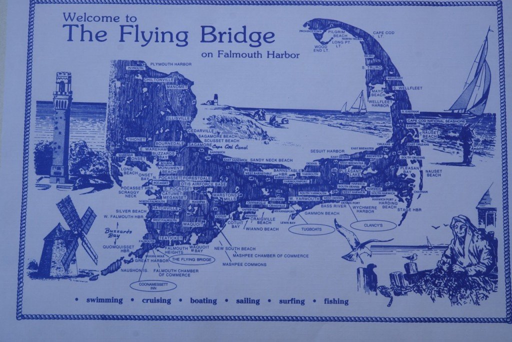 O mapa de Cape Cod