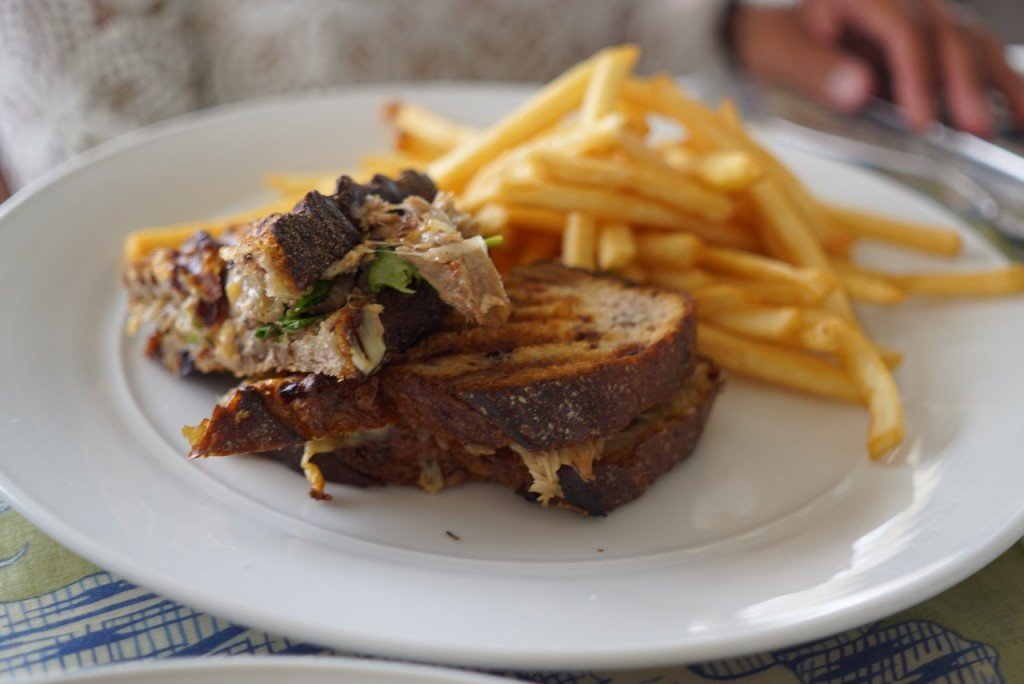 Panini de frutos do mar