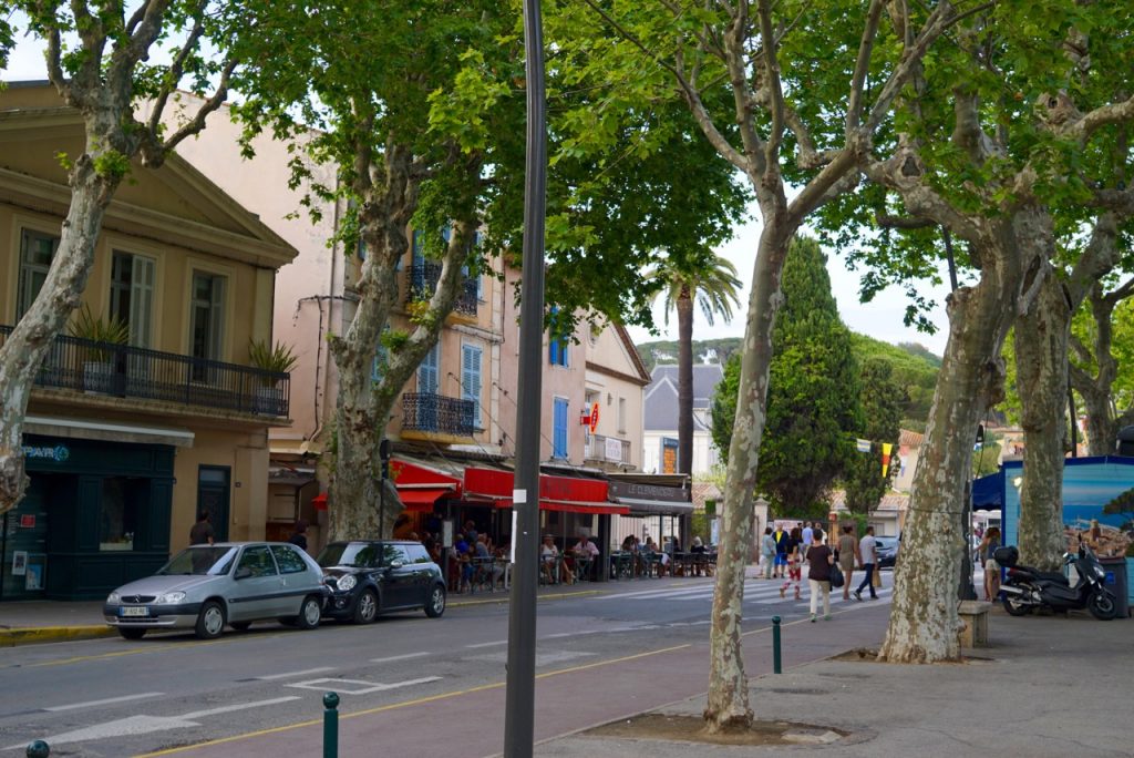 A Place des LIces em Saint Tropez onde deixamos sempre o carro