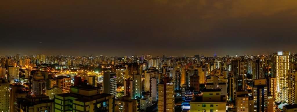 A vista do ultimo andar do Essenza Moema